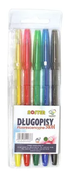 Długopis FLUO 5 kolorów
