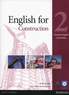 English for construction 2 Course book +CD - Outlet - Evan Frendo