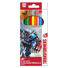 Kredki ołówkowe 12 kolorów Transformers