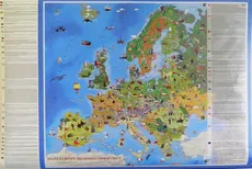 Mapa ścienna Europa Młodego odkrywcy - Outlet