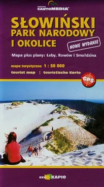 Słowiński Park Narodowy i okolice mapa turystyczna 1:50 000