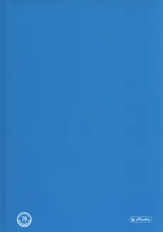 Brulion B5 Color Blocking w kratkę 120 kartek niebieski