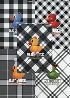 Zeszyt A5 Top-2000 gładki 16 kartek Raid Duck 20 sztuk mix