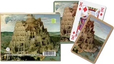 Karty do gry Piatnik 2 talie Bruegel Wieża Babel