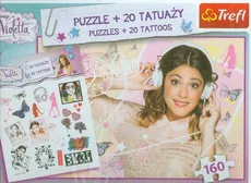 Puzzle 160 Modna Violetta + tatuaże