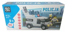 Klocki Blocki Policja furgonetka 85 elementów