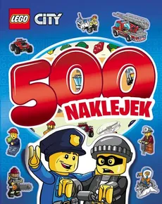 LEGO City. 500 naklejek - Outlet
