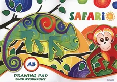 Blok rysunkowy A3 Safari  10 sztuk