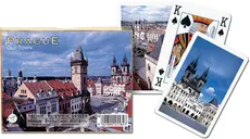 Karty do gry Piatnik 2 talie Praga Stare miasto