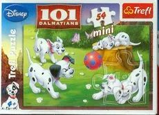 Puzzle mini 54 101 Dalmatyńczyków piłka