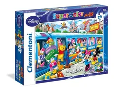 Puzzle Maxi Pociąg Disney 24 - Outlet