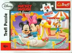 Puzzle mini 54 Myszka Miki i Przyjaciele - Outlet