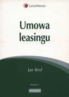 Umowa leasingu - Outlet - Jan Brol