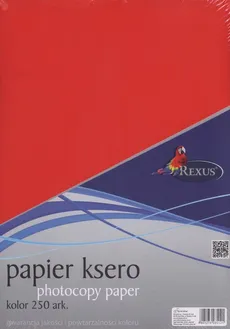 Papier ksero A4 250 arkuszy kolor mix - Outlet