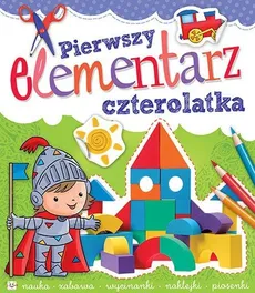 Pierwszy elementarz czterolatka - Outlet - Anna Podgórska