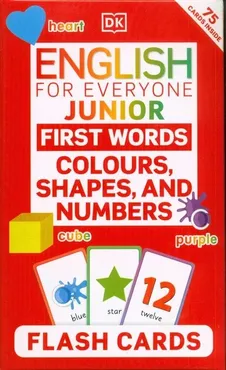 English for Everyone Junior First Words Flash Cards