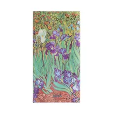 Kalendarz Paperblanks 2025 Van Gogh’s Irises Slim tygodniowy HOR