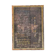 Kalendarz Paperblanks 2025 Michelangelo, Handwriting Midi tygodniowy HOR