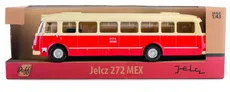 PRL Jelcz 272 MEX 1:43 Autobus Czerwony