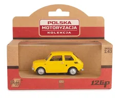 PRL Fiat 126P Żółty