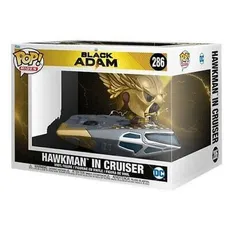 Figurka Black Adam Hawkman in Cruiser