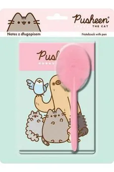 Zestaw długopis + notes Pusheen