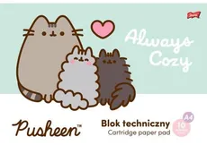 Blok techniczny A4 10 kartek 190 g/m2 Pusheen