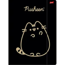 Teczka z gumką A4 300 g/m2 Pusheen Gold