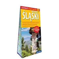 Beskid Śląski laminowany map&guide 2w1 przewodnik i mapa) - Flaczyńska Malwina