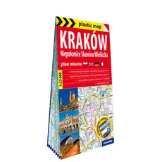 Kraków Niepołomice Skawina Wieliczka plan miasta 1:22 000 - zbiorowe opracowanie