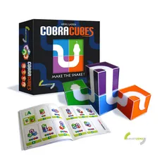 Puzzle logiczne przestrzenne 3D Cobra Cubes. nr. kat CCG