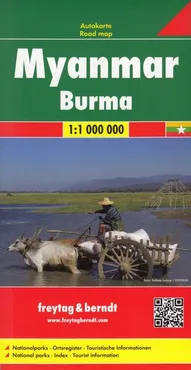 Birma mapa 1:1 000 000