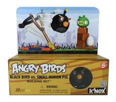Angry Birds Bulding set Black Bird vs Small Minion Pig - Outlet