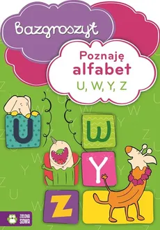 Poznaję alfabet U W Y Z Bazgroszyt - Outlet - Praca zbiorowa