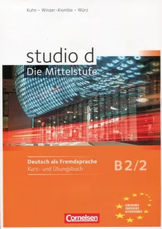 Studio d B2/2 Kurs und Ubungsbuch + 2CD - Outlet