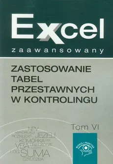 Zastosowanie tabel przestawnych w kontrolingu Excel zaawansowany Tom 6 - Wojciech Próchnicki