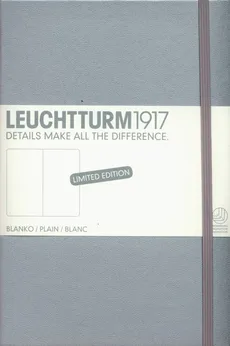 Notes Medium Leuchtturm1917 gładki srebrny