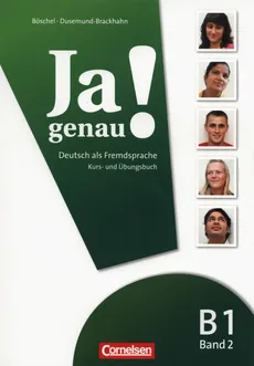 Ja genau! Deutsch als Fremdsprache B1: Band 2 Kurs- und Übungsbuch mit Lösungen und Audio-CD - Carmen Dusemund-Brackhahn, Claudia Böschel