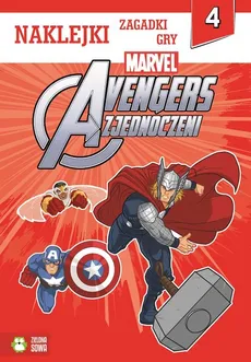 Avengers Zjednoczeni Część 4 Naklejki zagadki gry - Outlet