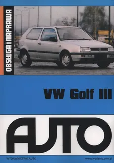 VW Golf III Obsługa i naprawa - Outlet