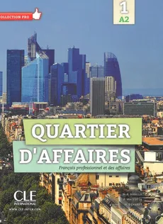 Quartier d'affaires 1 Podręcznik poziom A2 + DVD - Outlet - M. Demaret, P. Maccotta, M.P. Rosillo