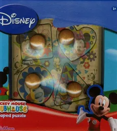 Mickey Mouse Clubhouse Moje pierwsze puzzle drewniane