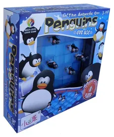 Pingwiny na lodzie