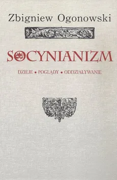 Socynianizm - Outlet - Zbigniew Ogonowski