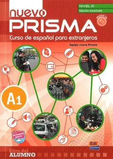 Nuevo Prisma nivel A1 Podręcznik+ płyta CD Wersja rozszerzona - Outlet