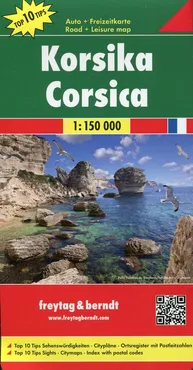 Korsyka Mapa 1:150 000