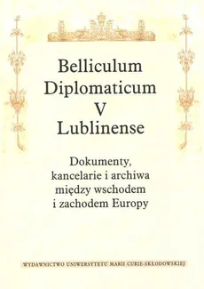 Belliculum Diplomaticum V Lublinense - Outlet