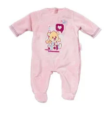 Ubranko dla lalki Baby born Dress & Romper różowe