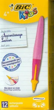 Długopis BIC Kids Beginners Twist Girl niebieski 12 sztuk - Outlet