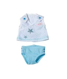 Ubranko dla lalki Baby born Underwear Collection Bielizna niebieska